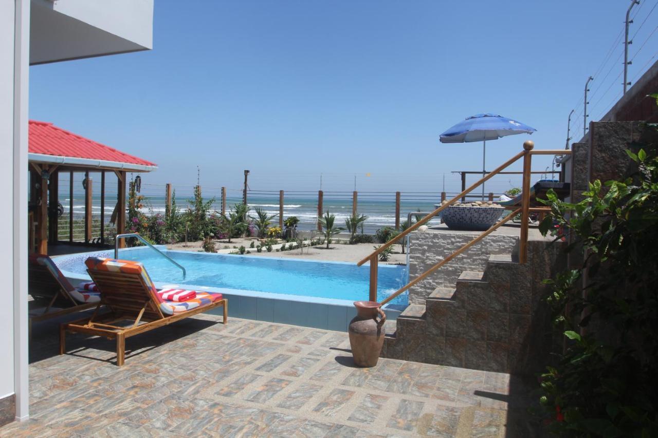 El Ocaso Oceanfront Apartment Canoa Exterior foto
